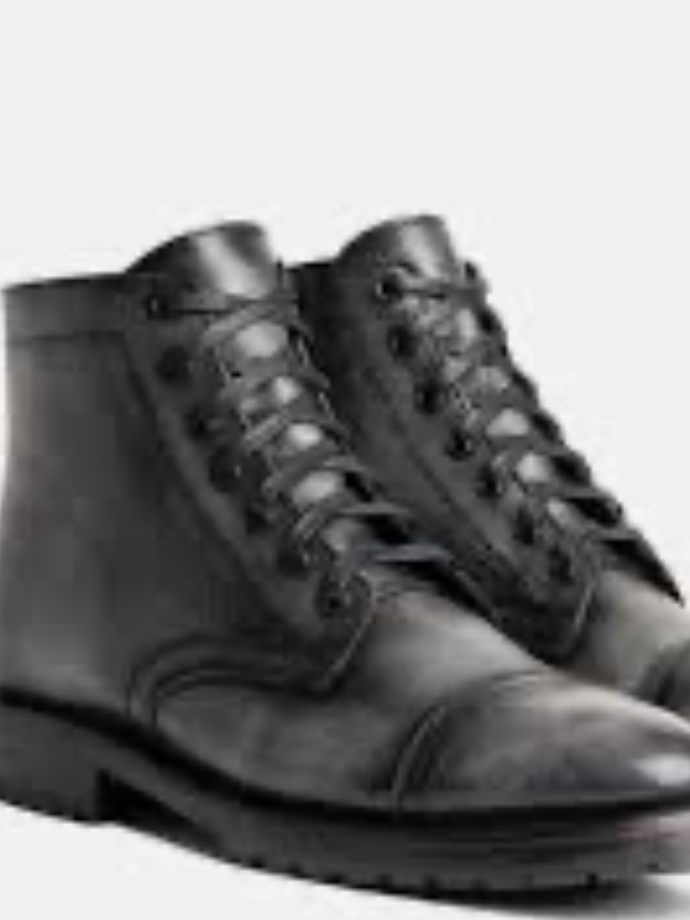 Thursday Boot Co Men’s Lug Sole Lace Up Boots Gray size 12- see description